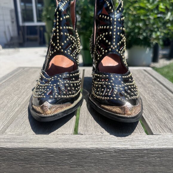 EUC Jeffrey Campbell Maceo studded booties - Picture 5 of 6